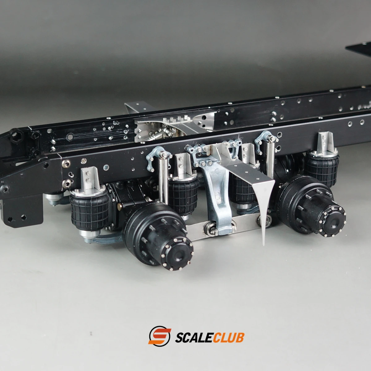 

1/14 Tamiya Tractor Mud Truck Upgrade Single Stand 8 Airbag Suspension System