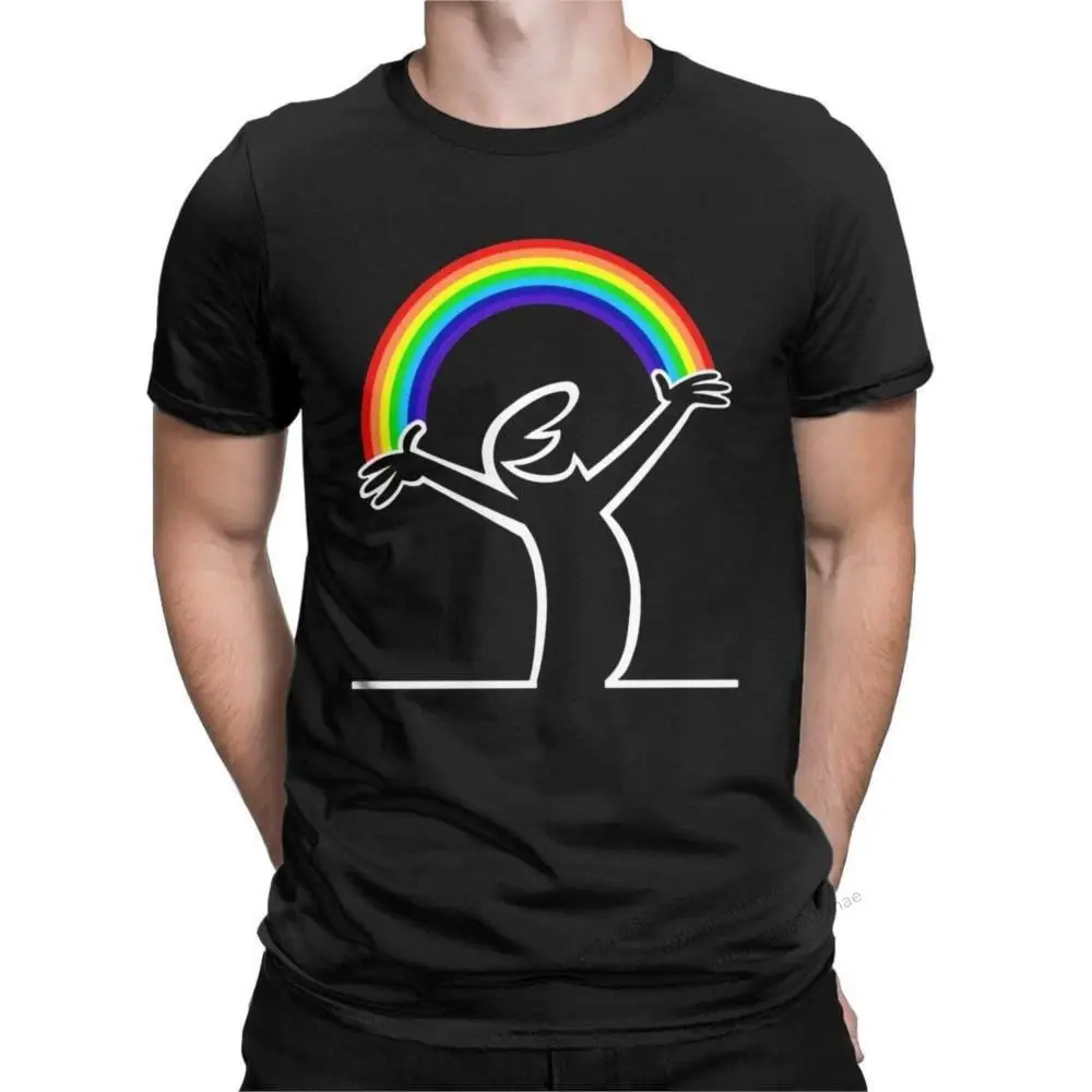 

Men Lineman Rainbow La Linea T Shirt 100% Cotton Clothing Vintage Short Sleeve O Neck Tees Birthday Present T-Shirt