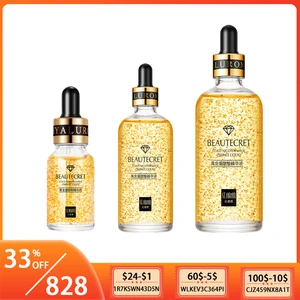 Skincare Product 24K Gold Niacinamide Face Serum Anti Aging Hyaluronic Acid for Face Shrinks Pores K in Pakistan