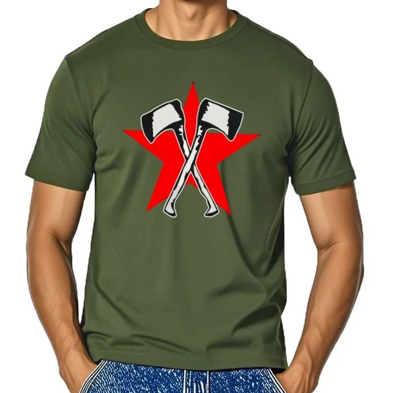 Фото Camiseta Negu Gorriak - |   Алgodón |   Манга Корта - Тидидо трубчатое, грех косарарас laterales. - Punto liso №1