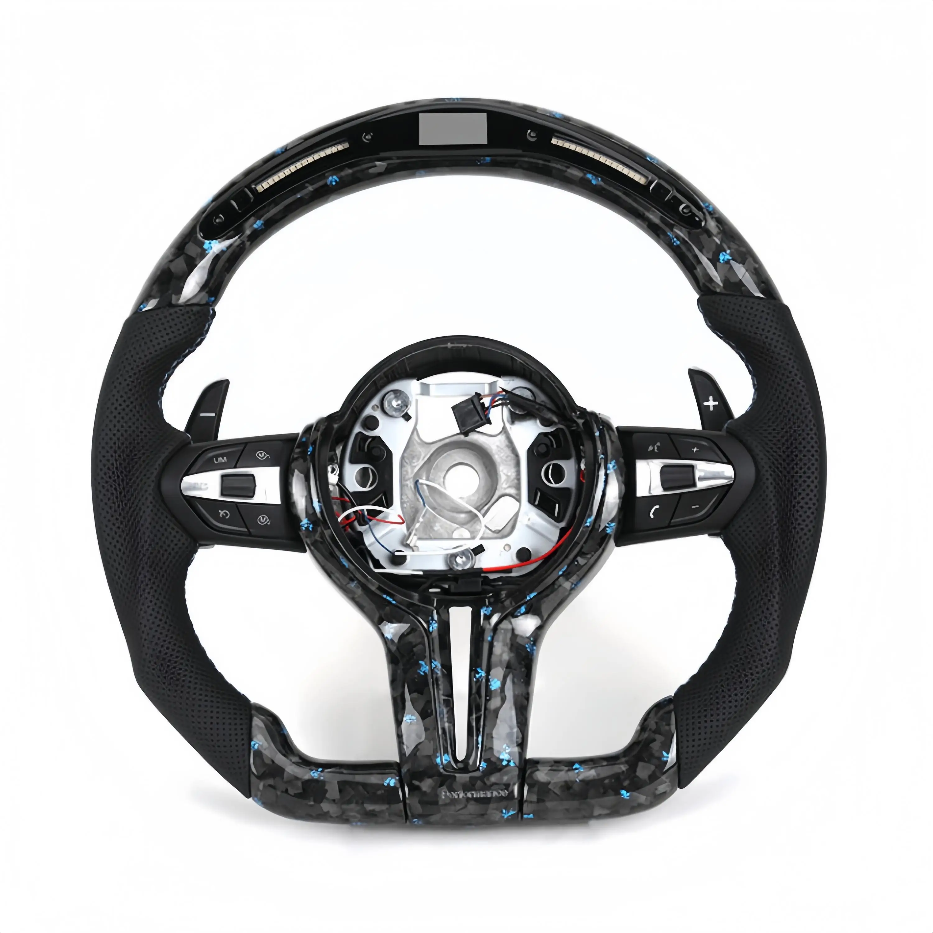 Руль из углеродного волокна для BMW M2 F87 M3 328M M5 F10 F12 M6 F06 F07 F30 F31 F01 F02 F20 F21 F23 F32 F33 3 3 5 7 серии (art.: 3920dcfe30dec) - 3920dcfe30dec