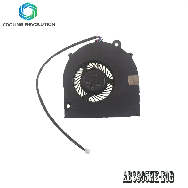 Вентилятор охлаждения процессора ноутбука AB6305HX-E0B DC5V 0.50A CW 4Pin