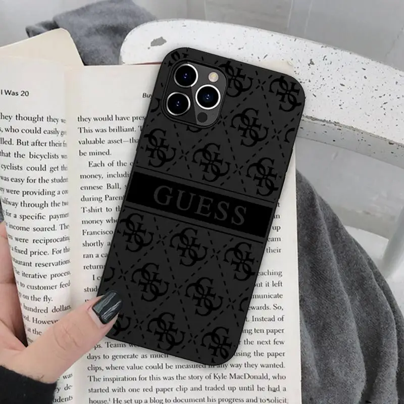 Fashion Letter Phone Case For iphone 14 13 12 11 Pro XS MAX X XR G-Guesses Samsung Galaxy S23 S21 FE S22 A53 Plus Ultra 5G Cover
