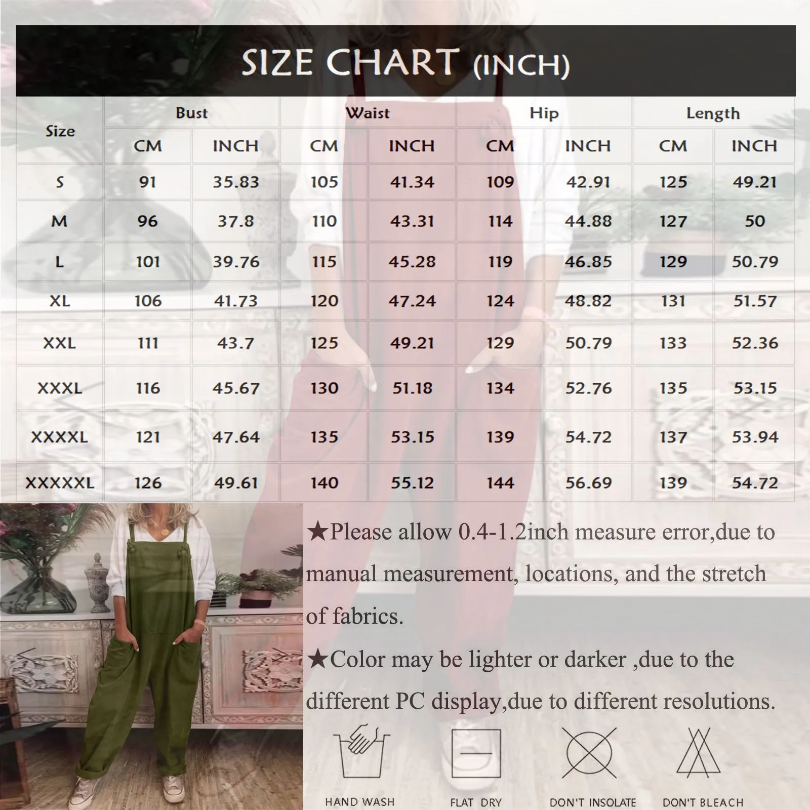 Женский полукомбинезон повседневные однотонные свободные удобные комбинезоны с