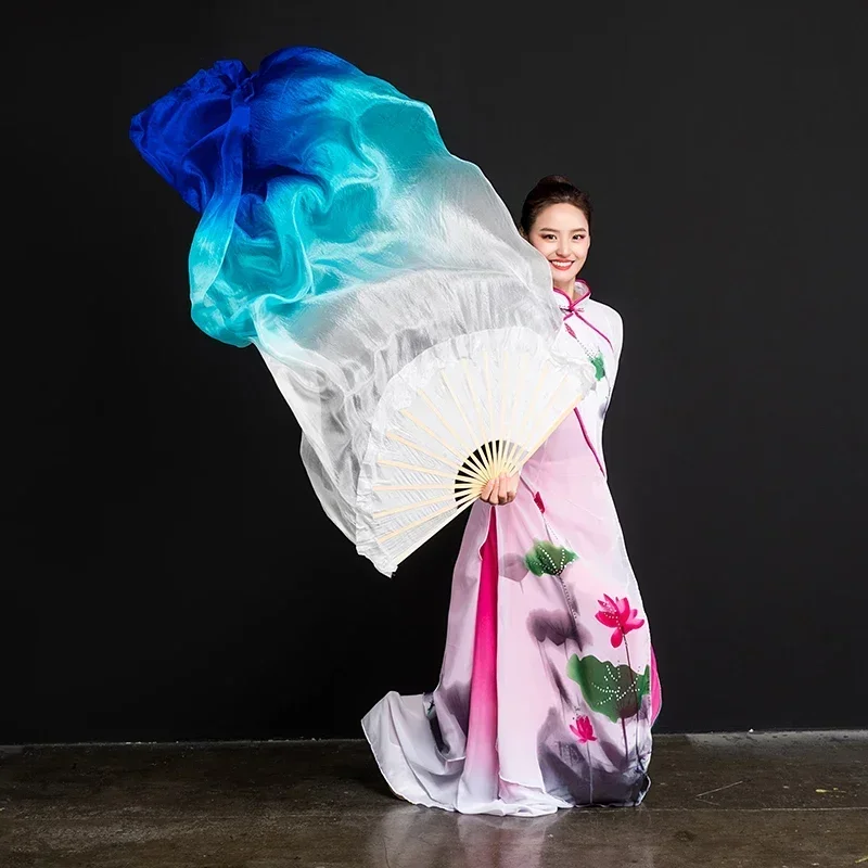 Новые поступления женская вуаль для танца живота ручной работы белая темно-синяя