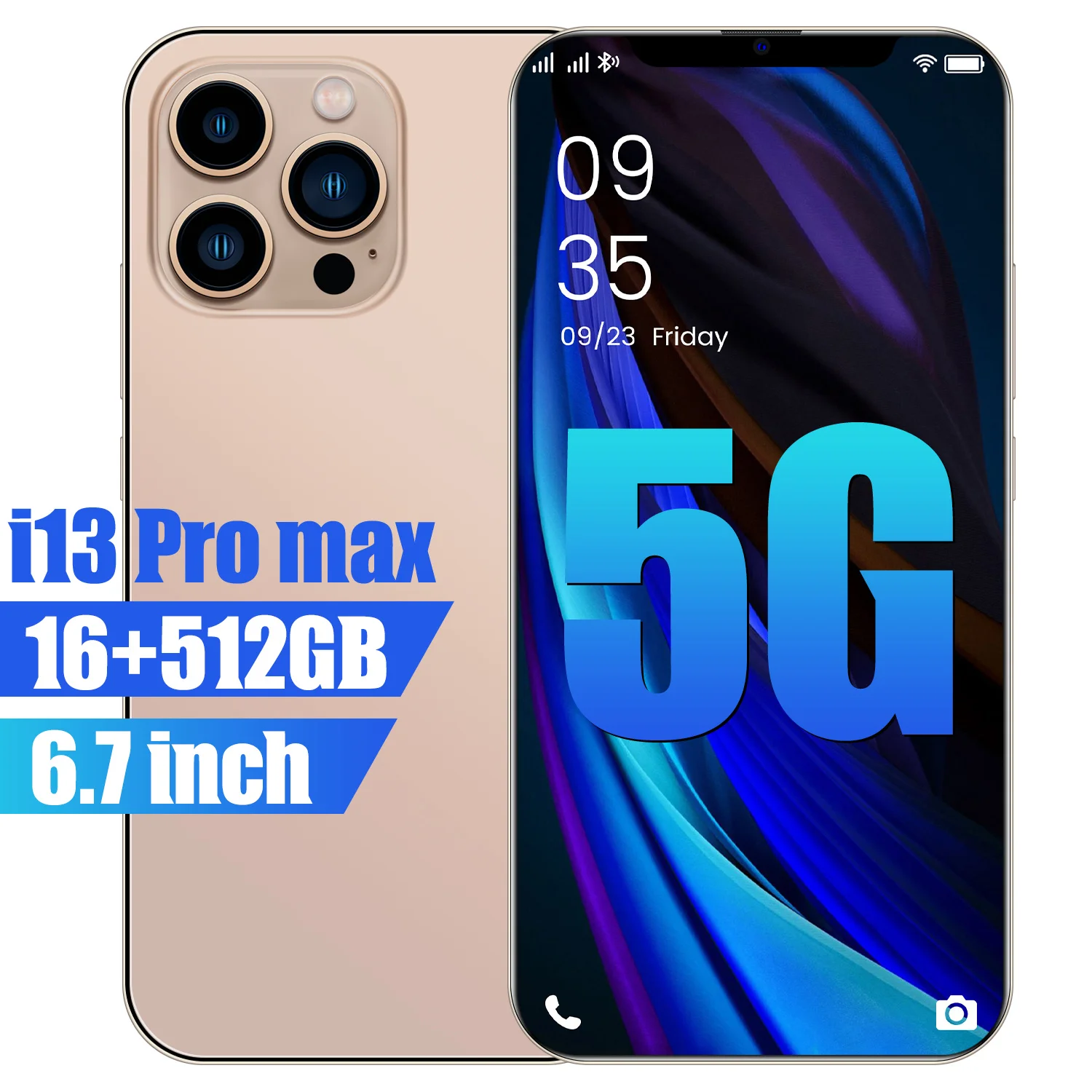 

Самый продаваемый телефон MTK6889 16 ГБ + 512 ГБ 6000 мАч 32 МП разблокированный Android 6,7 GPS дюйма