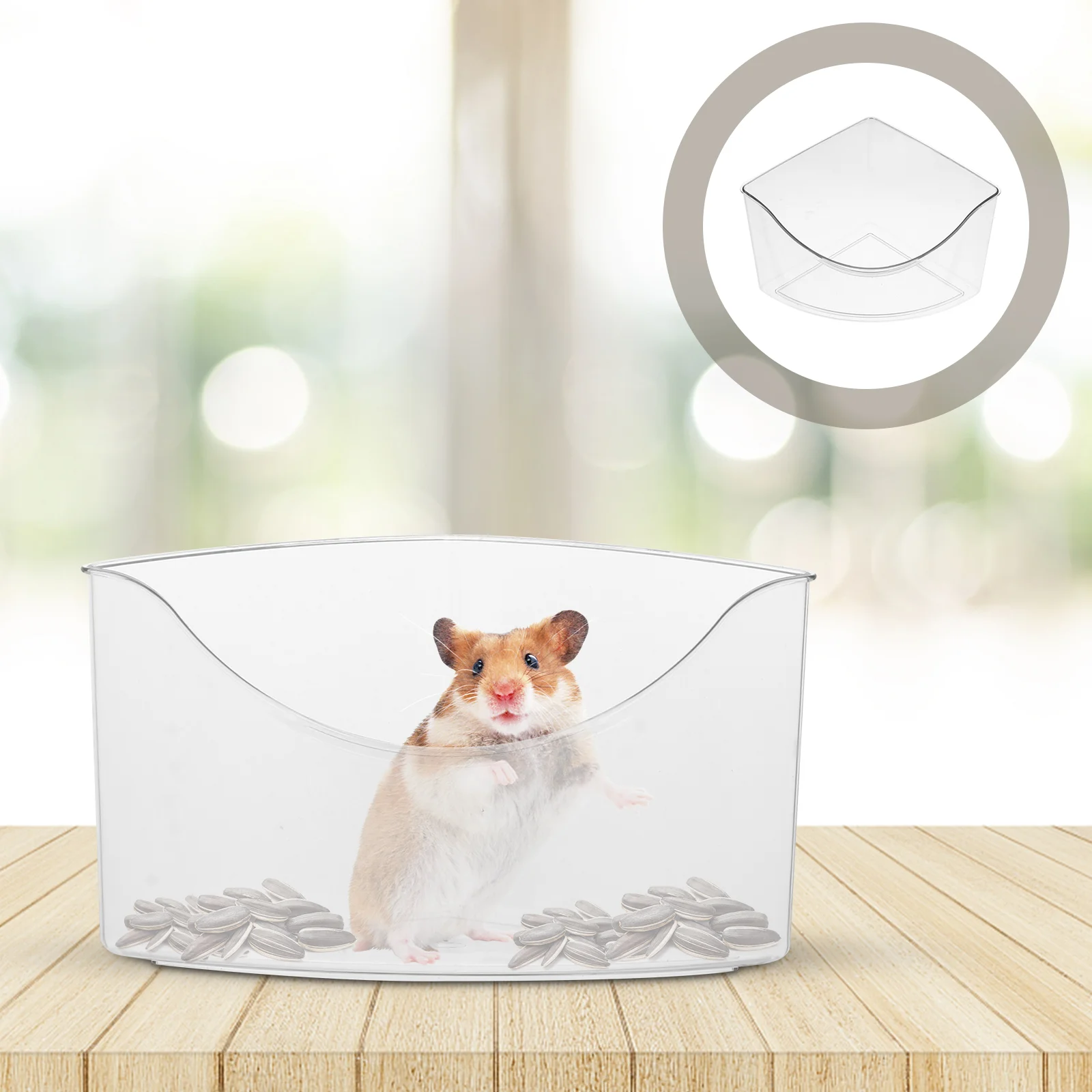 

Bowl Reptiledish Hamster Small Feeding Pet Watergecko Lizard Tortoise Bathtubs Eating Supplies Turtle Bath Case Sand Box Animals