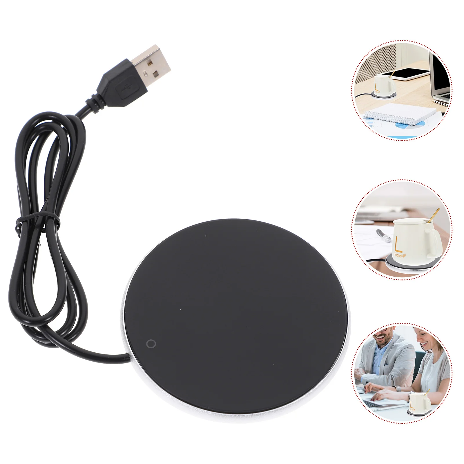 

Warmer Mug Coffee Cup Coaster Heating Usb Desk Plate Heater Electric Pad Beverage Cordless Desktop Pads Water Warmers Tea Car