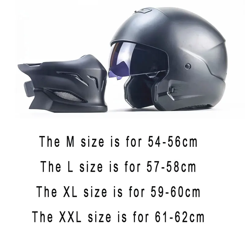 Мотоциклетная осветительная модульная Мужская Ретро-Кепка для шлема acete Casco Cruiser