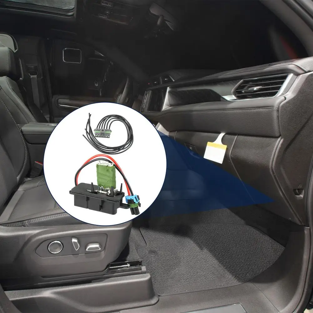 

Car Blower Motor Resistor Air Conditioning Blower Speed Regulating Resistance 89018770 Compatible For Ford Chevrolet