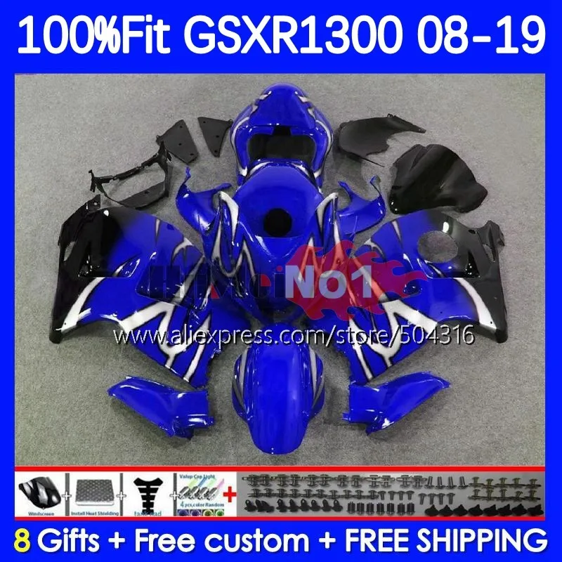 

Флейта для SUZUKI Hayabusa GSXR 1300 CC 30No.240 blue stock GSXR1300 08 09 10 11 12 13 2014 2015 2016 2017 2018
