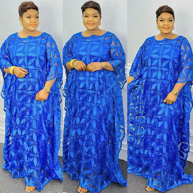 Летнее элегантное Африканское женское платье с круглым вырезом розовое желтое