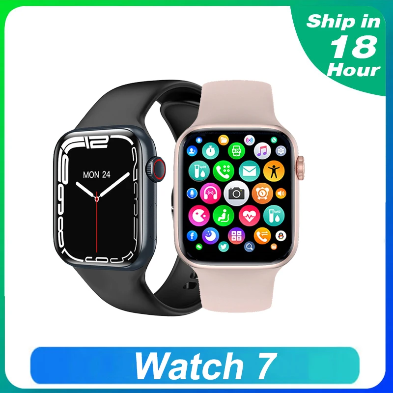 

2022 IWO 14 Pro Watch 7 Smartwatch Sleep Monitor Heart Rate Bluetooth Clock Series 7 Woman Men Smart Watch PK IWO 13 PRO X8 MAX