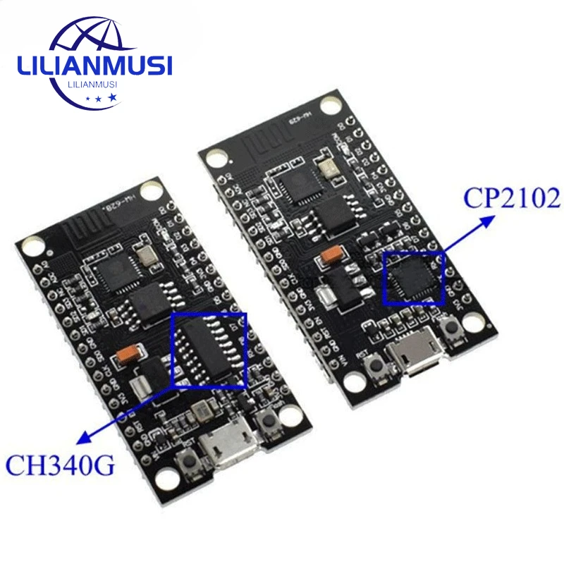 NodeMCU V3 Lua WIFI модуль интеграции ESP8266 + дополнительная память 32M Flash, USB-серийный CH340G CP2102