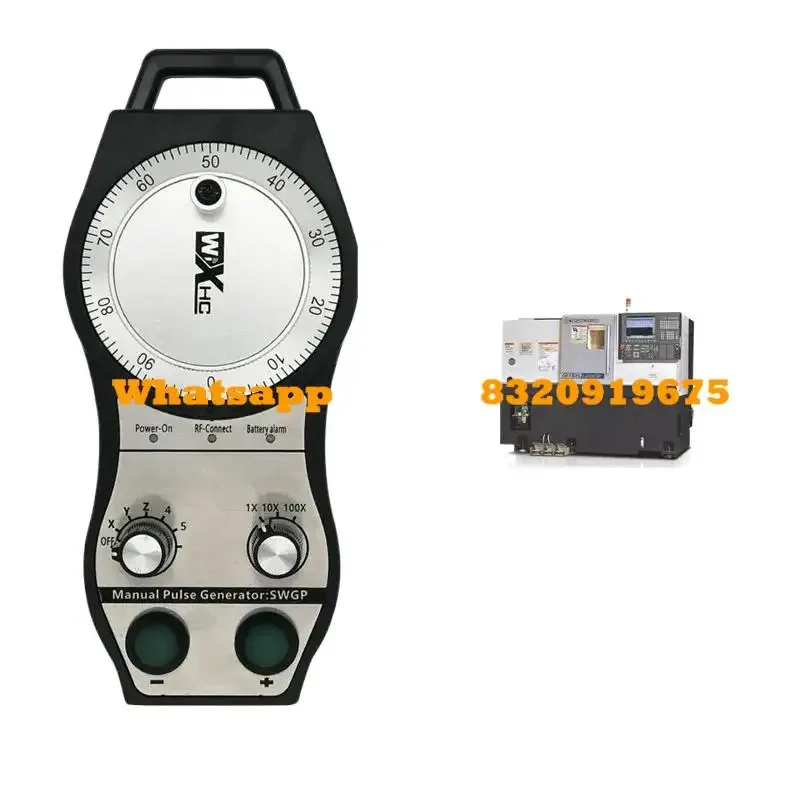 Фото XHC FANUC SIEMENS Система Mitsubishi Используйте беспроводной энкодер ручки MPG CNC 5-осевой маховик для фрезерных станков с ЧПУ Обрабатывающий центр №5