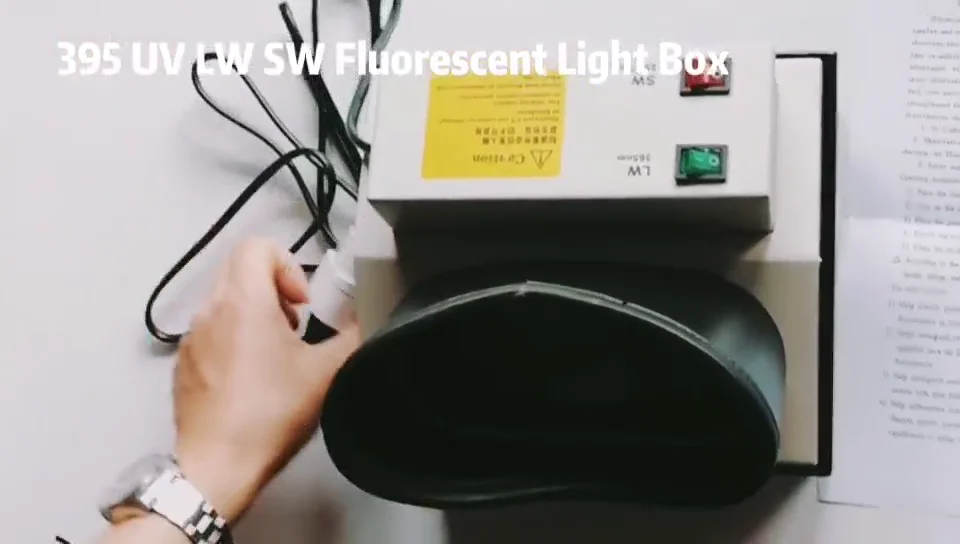 

Jewelry fluorescent testing equipment UV fluorescent lamp jewelry identification tool