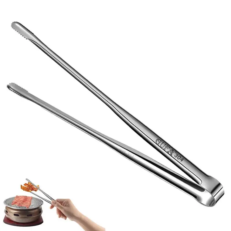 

Tongs For Outdoor Grill Stainless Steel BBQ Tongs Kitchen Tongs With Long Handle For Cooking Barbecue Buffet Camping Supplies