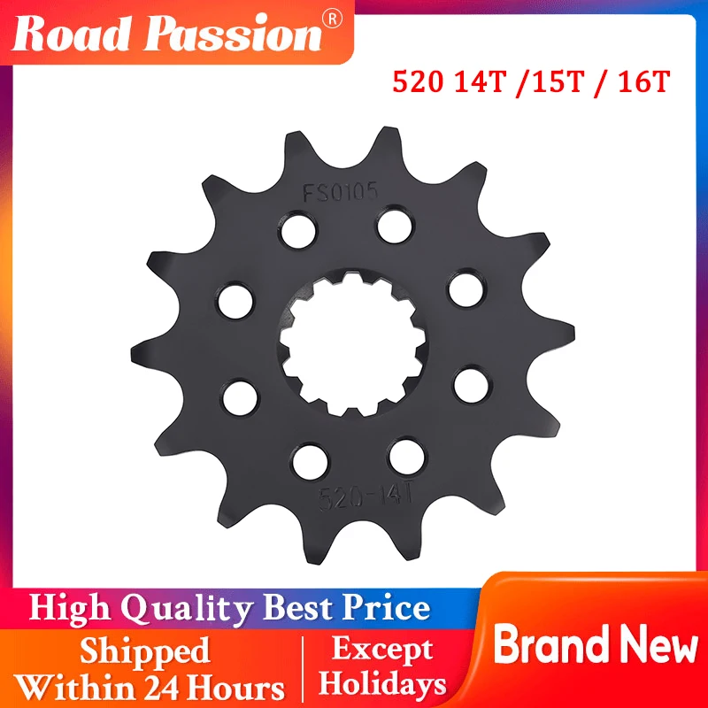 Motorcycle 520 14T 15T 16T Front Sprocket For Yamaha Off Roa