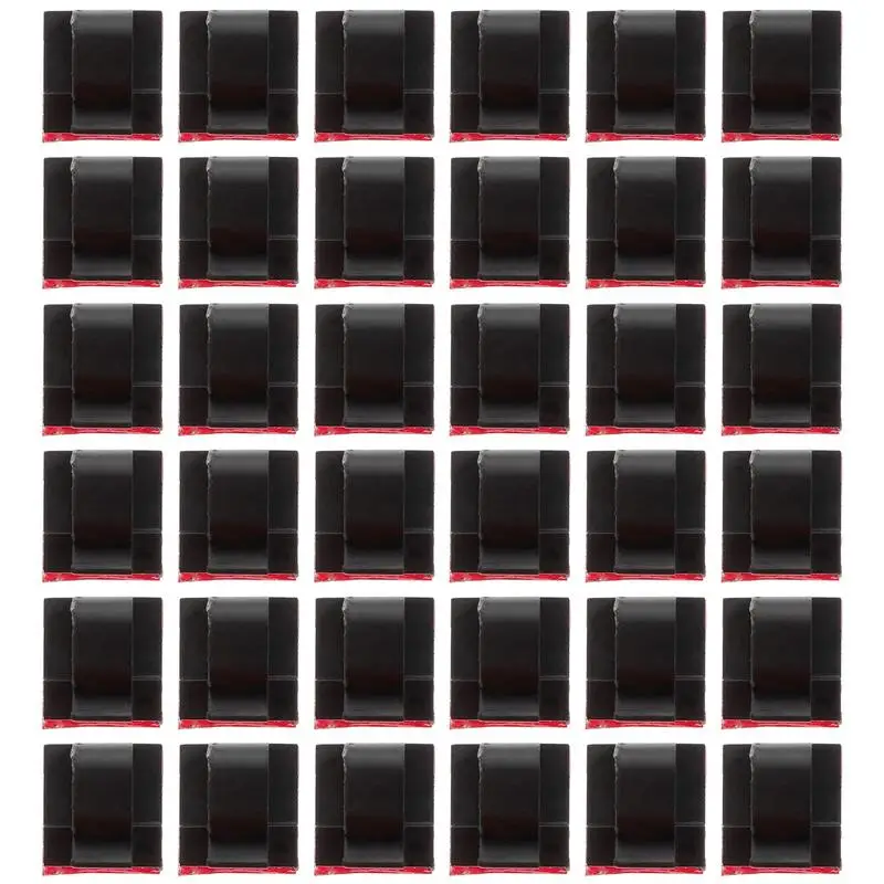 50 шт. самоклеящиеся Кабельные Зажимы для наушников |