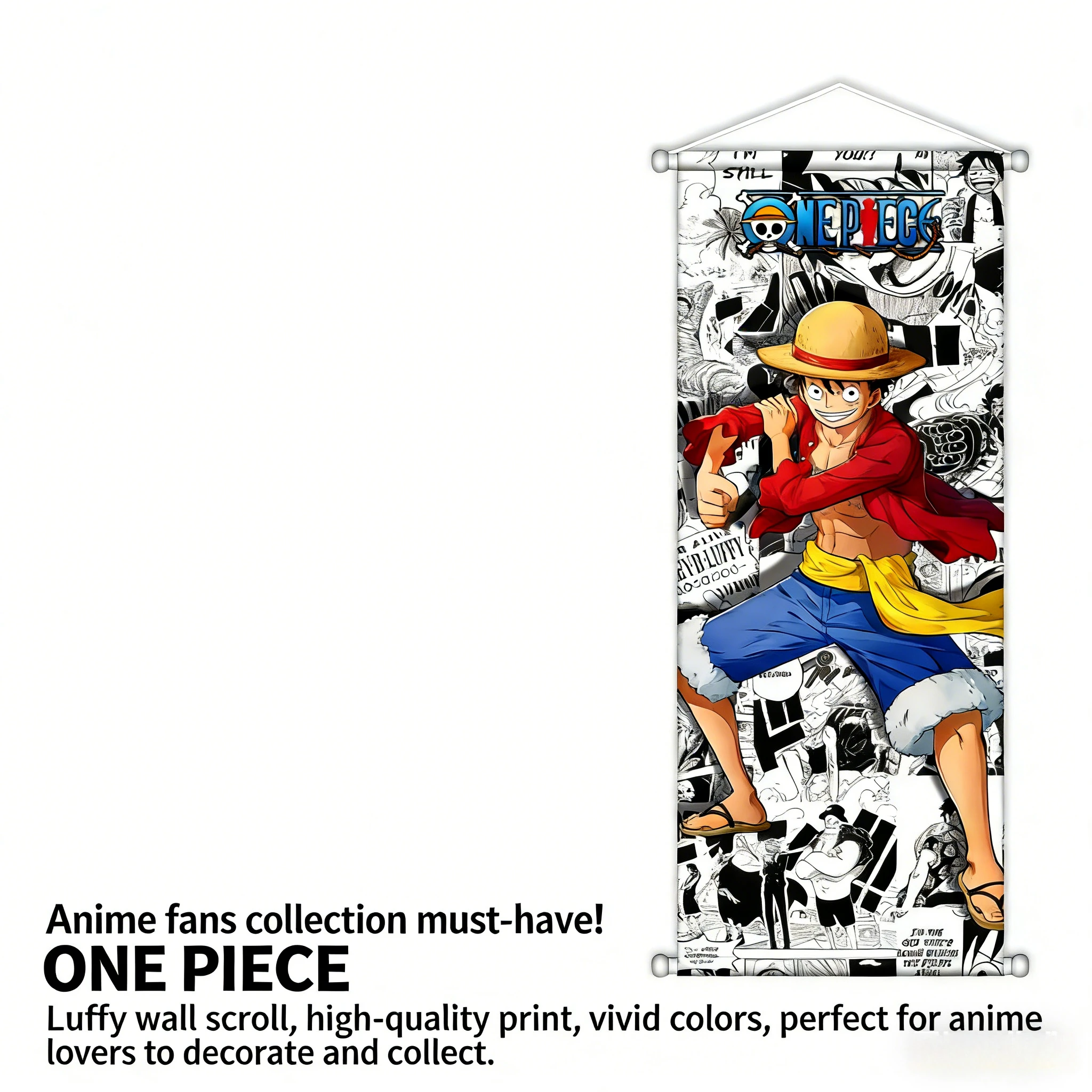 Настенный плакат-свиток «One Piece» для гостиной и спальни, фоновое украшение, подарок на день рождения, лимитированная серия, индивидуальный дизайн (art.: 3920d8a25eaf4) - 3920d8a25eaf4