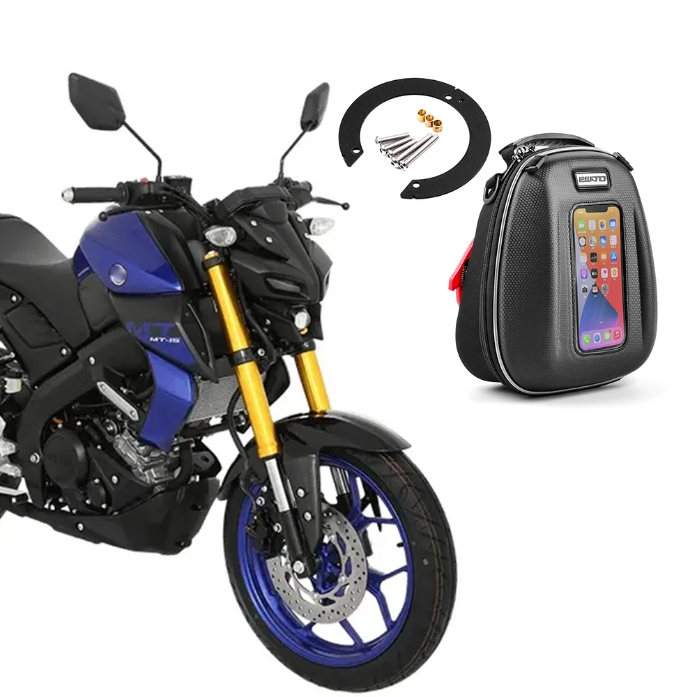 

MT15 MT10 Motorcycle Tank Bag For YAMAHA MT-15 MT-10 FZ10 YZF R1 1000 XT1200ZE Super Tenere FJR1300 XJR1300 MT FZ 10 Tanklock