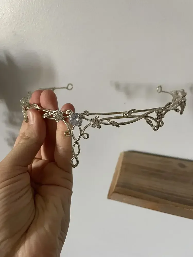 Тиара с фантазийными кристаллами для свадьбы королевы принцессы выпускного