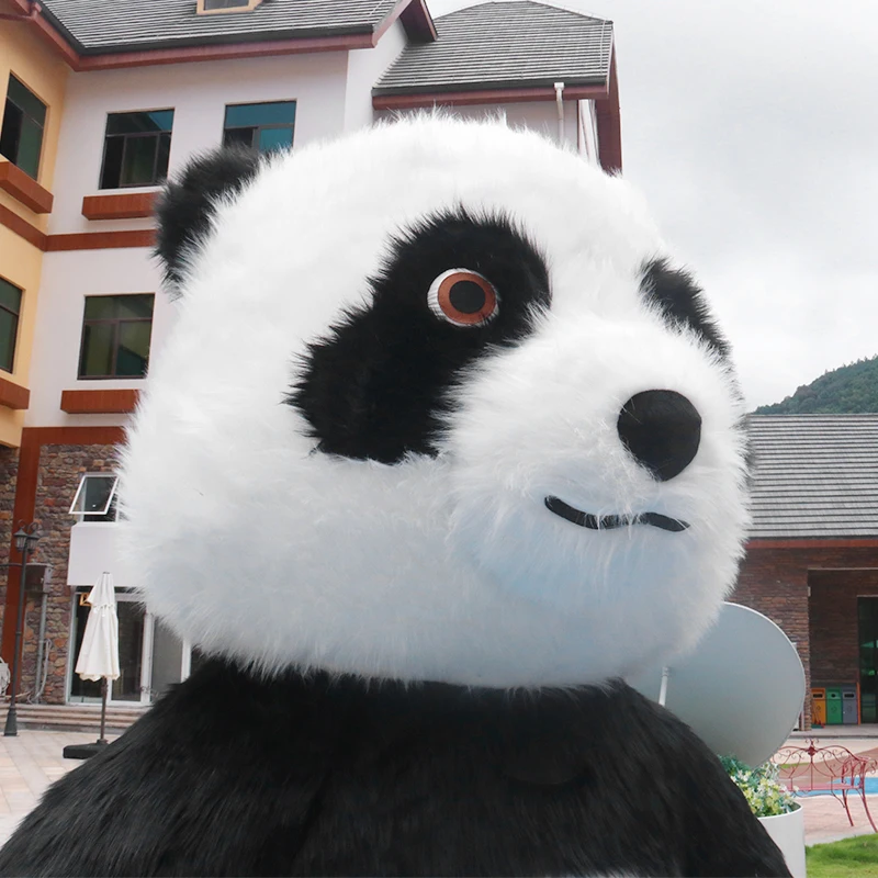 Надувная панда мультяшный кукольный костюм полярный медведь лидер продаж