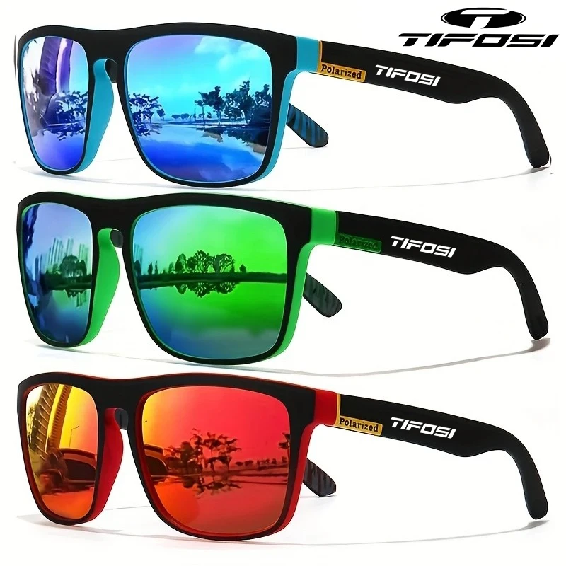 Поляризованные солнцезащитные очки Tifosi с защитой UV400 для мужчин и женщин