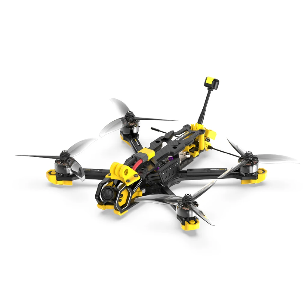 

SpeedyBee Master-5 V2 5-дюймовый 6S аналоговый/HD FPV Дрон TX800 2306 1900KV O3 Air Unit /Phoniex2 SE для дрона