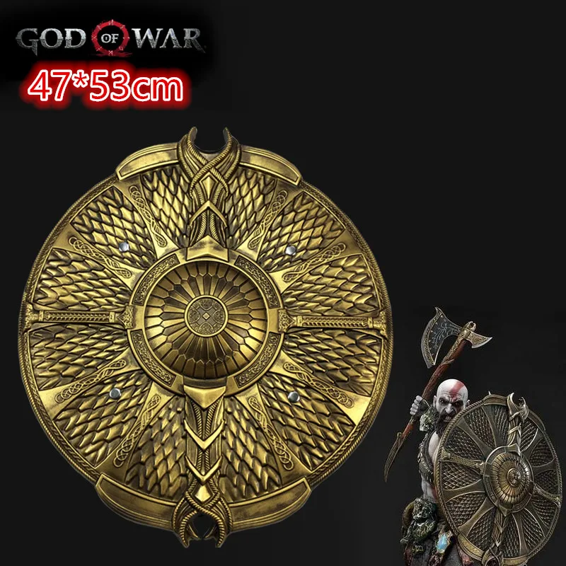

1:1 God of War 4 Guardian Shield Vocation Defender Shield Cosplay Hammer Thor's Stormbreaker Leviathan Weapon Ghost Chaos Blade