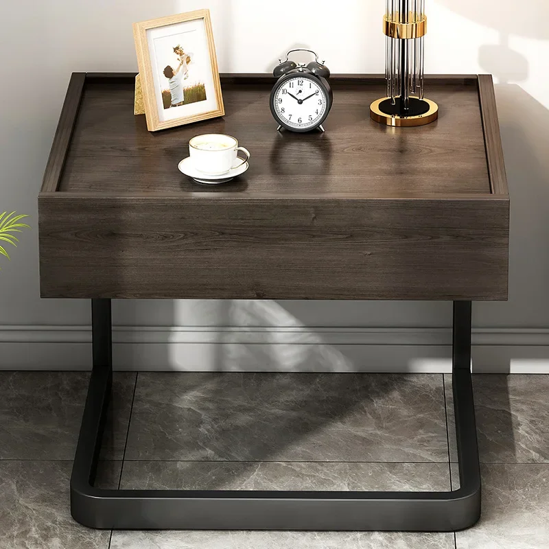 

Aoliviya Official New Italian Bedside Table Simple Modern Bedroom Locker Light Luxury Chest of Drawer Bedside Storage Storage