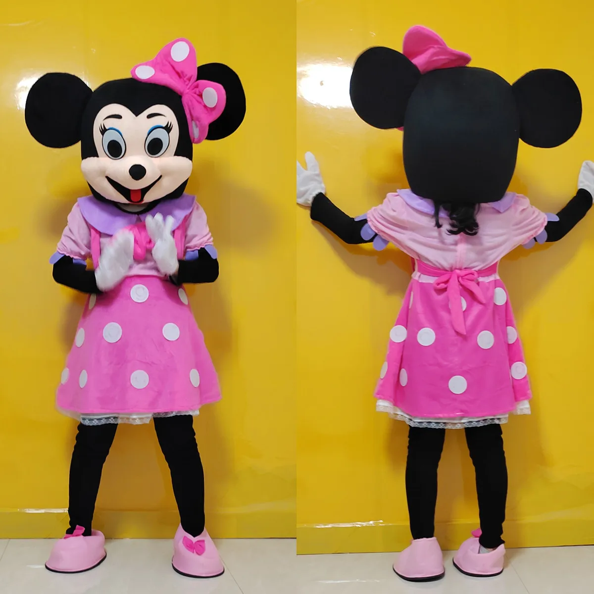

Disney Hot Sale Adult Cute Girl Mickey Mouse Dress Dog Bunny Boy Mascot Fancy Dress Costume Walking Cartoon Party Costume Adult