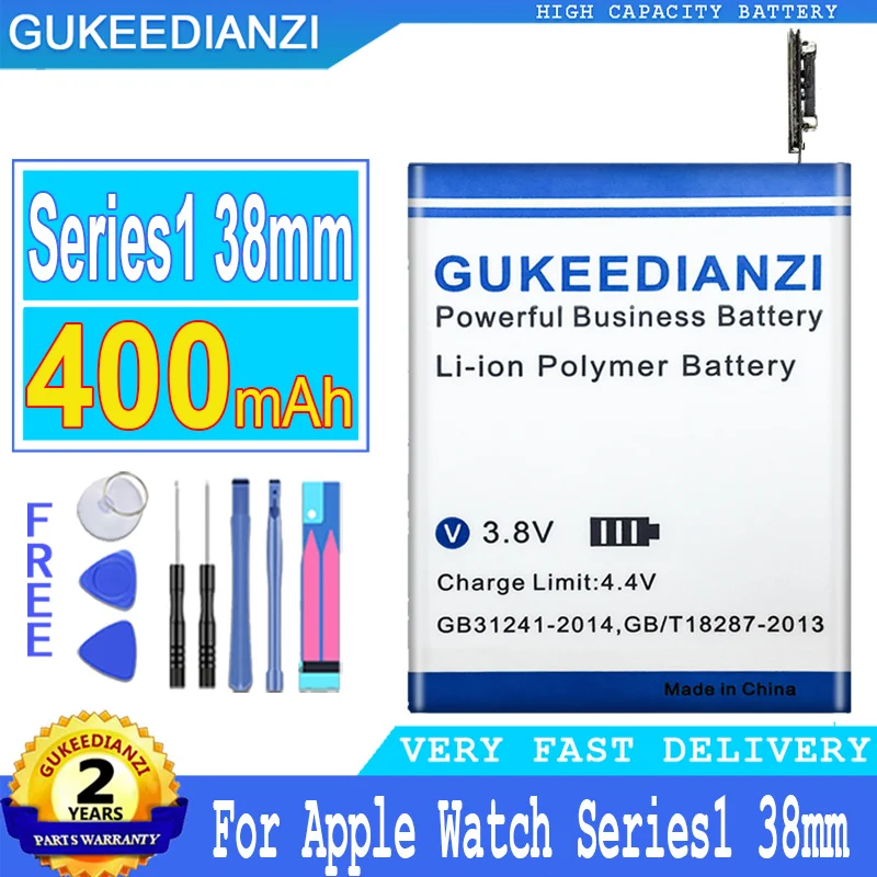 

Аккумулятор GUKEEDIANZI Series 1 2 38 мм 42 мм для Apple Watch Series 1 2 S1 S2 38 мм 42 мм аккумулятор + трек №