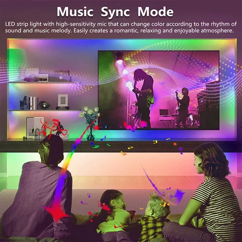 RGBIC LED лента LeiiGeeGo для улицы
