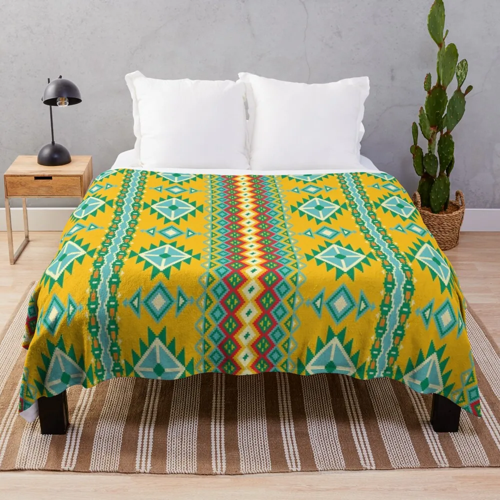 

Oriental Tribal Ethnic PatternThrow Blanket Blanket Fleece Throw Blanket Hairy Blanket Plush Fabric