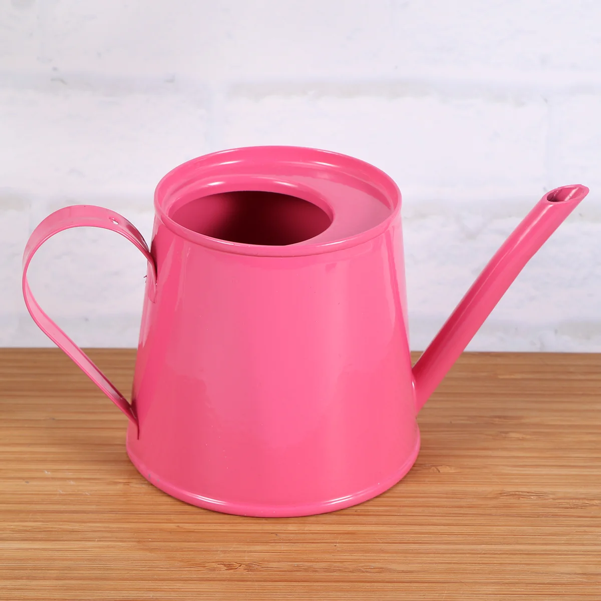 

Watering Can Metal Long Spout Watering Pot Can Photo Props Newborn Picture Props ( Rosy )