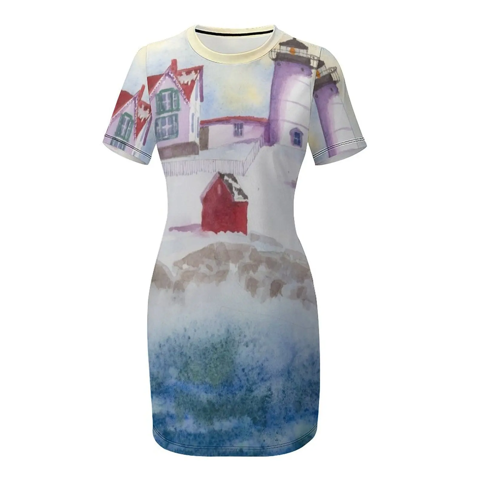 Женское платье из полиэстера и спандекса