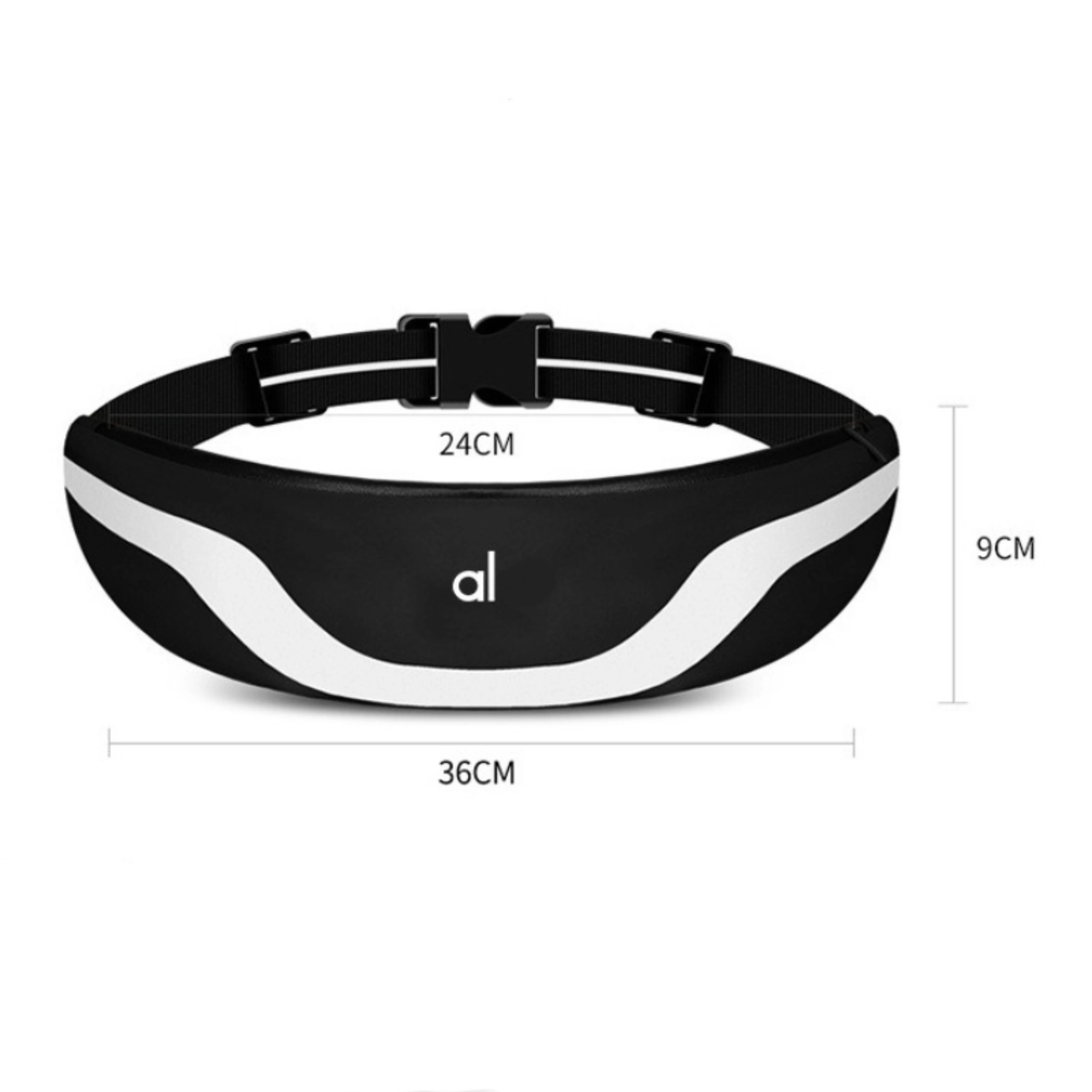 NWT Alyoga High Density Waterproof Fabric Sports Running Waistpack Unisex Fashion Jogging Waistpack Fitness Phone Storage Bag