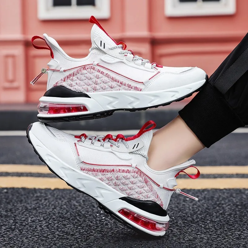 Xiaomi SALUDAS Men's Air Cushion Running Shoes Breathable Cushioning Tennis Sneakers Outdoor Jogging Walking Sneakers Male