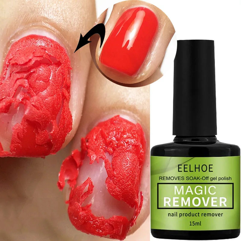 

Magic Burst Nail Gel Remover Semi Permanent Varnish Polish Nail UV Gel Remover Soak Off Acrylic Clean Degreaser Manicure 15ml R