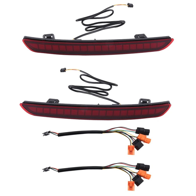 For 22 Honda 11Th Generation Civic Rear Bumper Light Warning Fog Brake