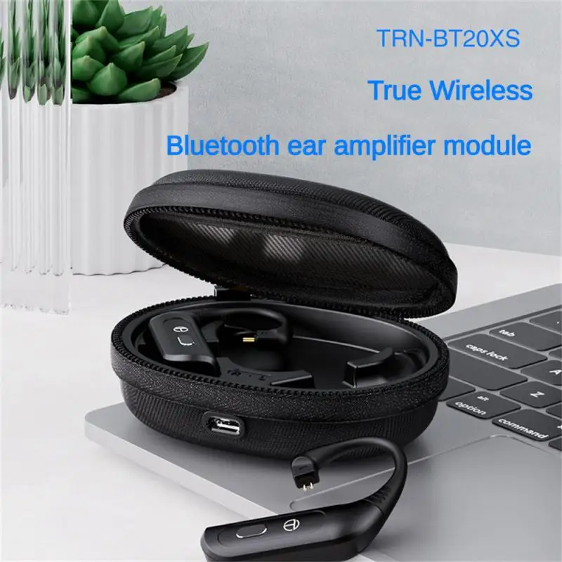 

TRN BT20XS Bluetooth 5.3 ушной крючок с зарядным устройством AAC/SBC адаптер для кабеля наушников MMCX 2-контактный разъем BT20 XS для TRN V90 VX X7
