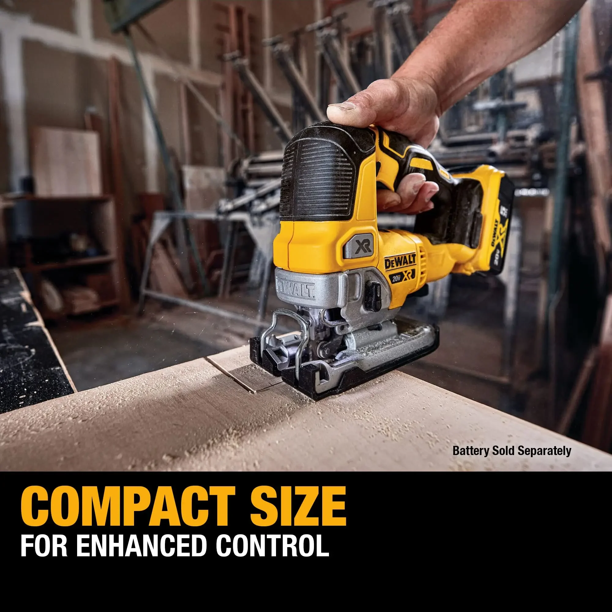 Бесщеточная пила-прокрутка Dewalt DCS334 20 в многофункциональная модернизированная