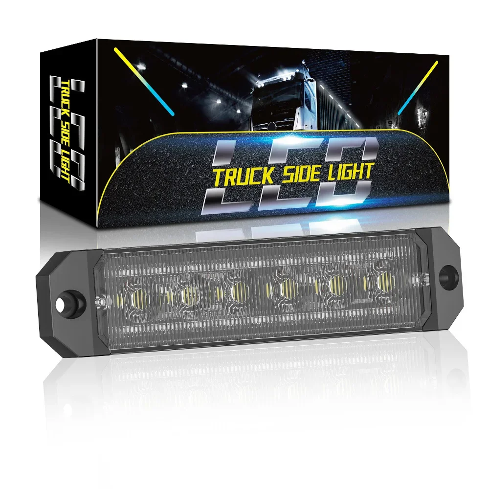 Новый автомобильный фонарь предупреждающий 24 светодиода боковой многорежимные