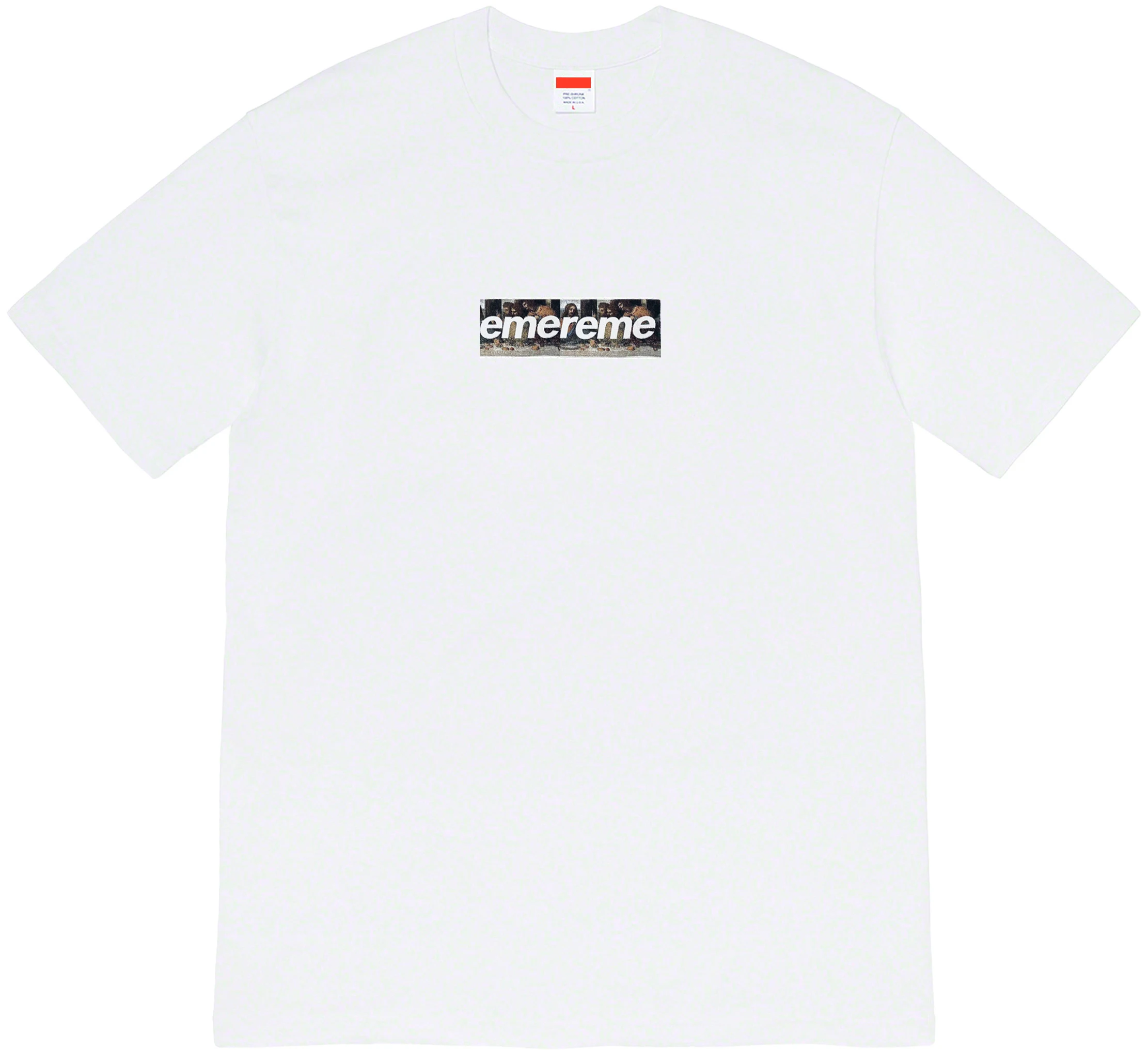 

Модная повседневная Летняя мужская футболка с принтом Последний Ужин, свободная футболка с круглым вырезом, топы, уличная одежда, топ для скейтборда, хип-хопа, европейский размер