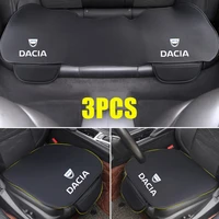 3pcs new seat protective cushion set cover memory foam seat pad for dacia logo duster logan sandero lodgy accessories