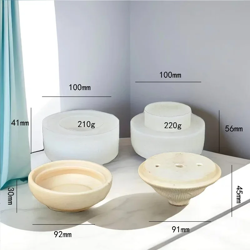 Креативная силиконовая форма штукатурка курильница репеллент от комаров для
