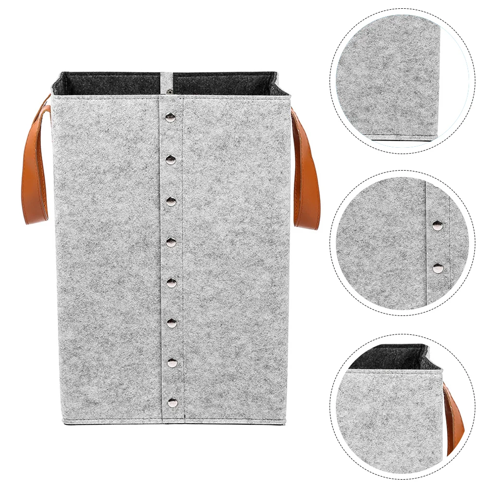 

1pc Dirty Clothes Bucket Portable Clothes Hamper Laundry Hamper Cotton Foldable Basket Laundry Basket Sundry Storage Basket