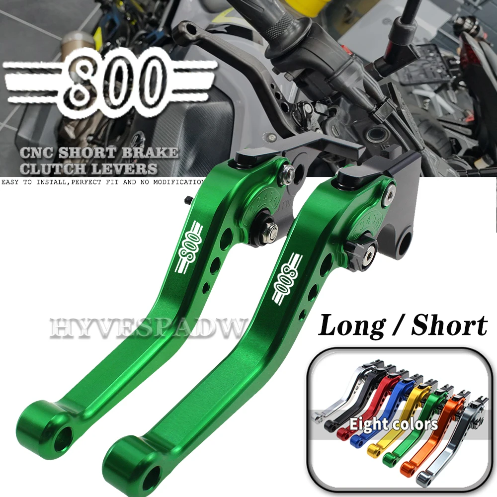 

Мотоциклетные регулируемые рычаги, длинные/короткие рычаги тормозной муфты для логотипа (800) для Kawasaki W800/SE W 800 W800 SE 2012-2016