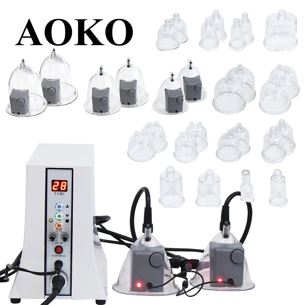 Аппарат для вакуумной терапии AOKO, 35 чашек | AliExpress